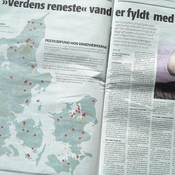 Pesticidfund i drikkevandet