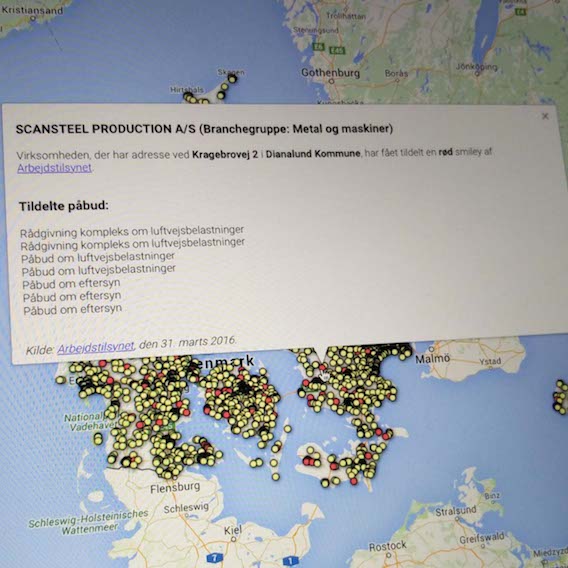 Sure smileys fra Arbejdstilsynet